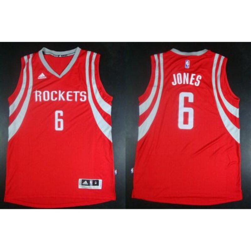 68642698cf15b_1 Revolution 30 Rockets #6 Terrence Jones Red Road Stitched NBA Jersey