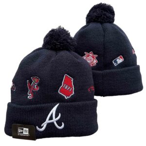 6864271a80c75_1 Atlanta Braves Beanies Knit Hat