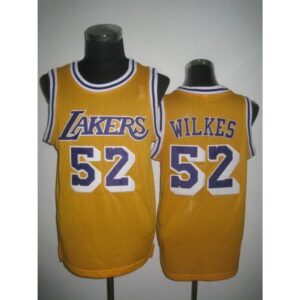 68642729e60a8_1 Lakers #52 Jamaal Wilkes Yellow Throwback Stitched NBA Jersey