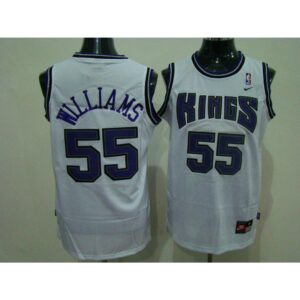 68642747c3742_1 Kings #55 Jason Williams Stitched White NBA Jersey