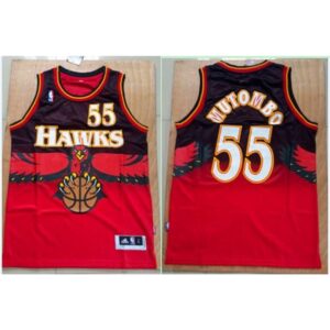 686427765d5cb_1 Hawks #55 Dikembe Mutombo Red Throwback Stitched NBA Jersey