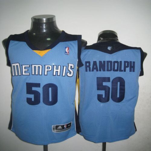 686427e68c9e6_1 Grizzlies #50 Zach Randolph Light Revolution 30 Blue Stitched NBA Jersey
