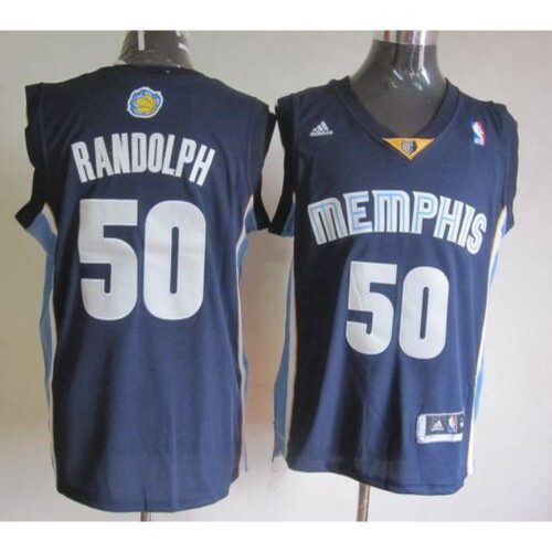 686427ea1501a_1 Grizzlies #50 Zach Randolph Revolution 30 Dark Blue Stitched NBA Jersey