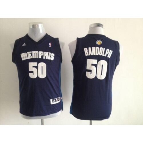 686427f0dd8f0_1 Grizzlies #50 Zach Randolph Dark Blue Stitched Youth NBA Jersey