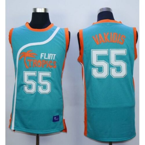 686427f39869b_1 Flint Tropics #55 Vakidis Blue Semi-Pro Movie Stitched Basketball Jersey