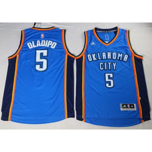 6864283da2b36_1 Thunder #5 Victor Oladipo Blue Stitched NBA Jersey