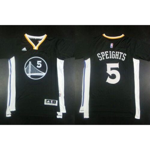 686428e401d6a_1 Warriors #5 Marreese Speights Black New Alternate Stitched NBA Jersey