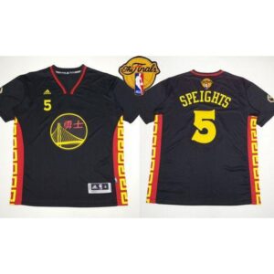 686428edbb572_1 Warriors #5 Marreese Speights Black Slate Chinese New Year The Finals Patch Stitched NBA Jersey