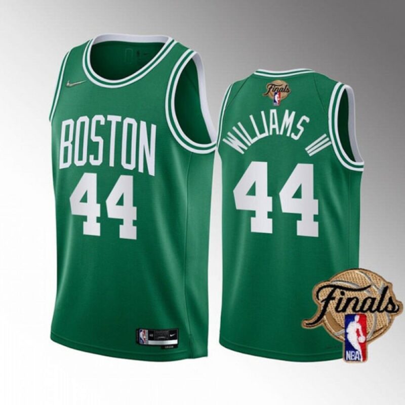 686429c1ba23a_1 Men's Boston Celtics #44 Robert Williams III 2022 Green NBA Finals Stitched Jersey