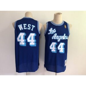 68642a5240c0f_1 Men's Los Angeles Lakers #44 Jerry West Blue Throwback Stitched Jersey
