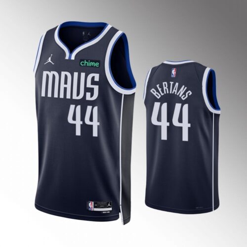 68642aa43cf75_1 Men's Dallas Mavericks #44 Davis Bertans Navy Statement Edition Stitched Basketball Jersey
