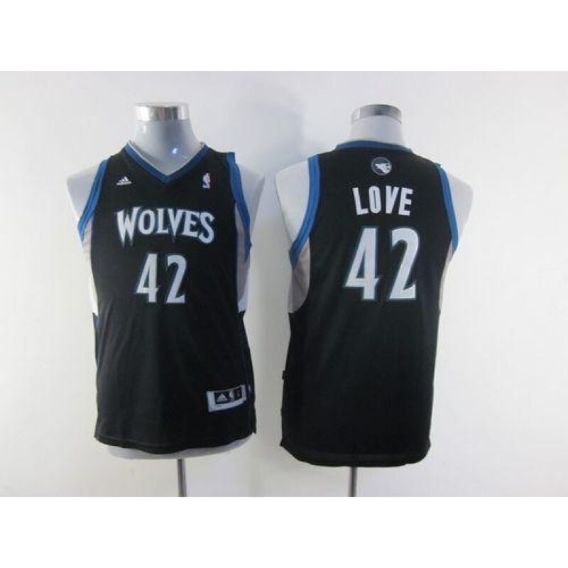 68642aa7915a1_1 Timberwolves #42 Kevin Love Black Stitched Youth NBA Jersey