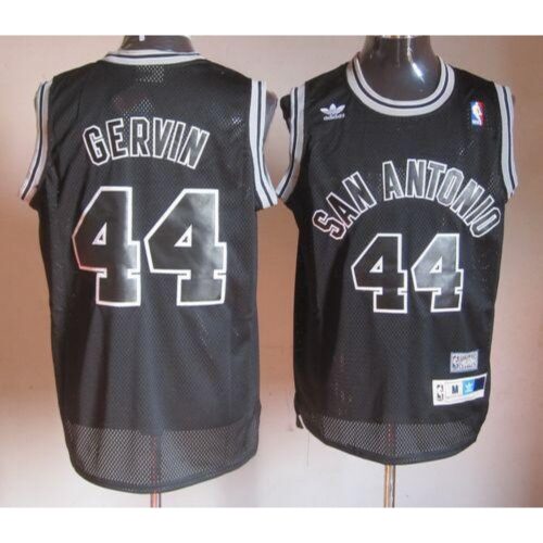68642ac4345a9_1 Spurs #44 George Gervin Black Shadow Throwback Stitched NBA Jersey