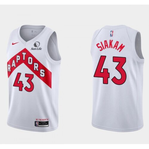 68642aefe8691_1 Men's Toronto Raptors #43 Pascal Siakam 2020/21 White Swingman Stitched Basketball Jersey