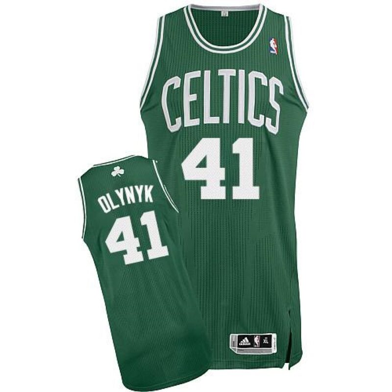 68642b1740169_1 Revolution 30 Celtics #41 Kelly Olynyk Green(White No.) Stitched NBA Jersey