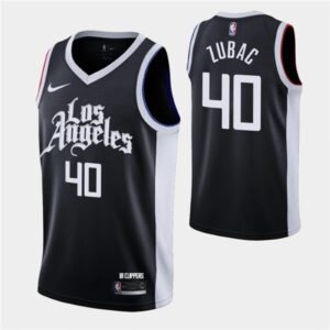 68642be716e26_1 Men's Los Angeles Clippers #40 Ivica Zubac 2020-21 Black City Edition Stitched NBA Jersey