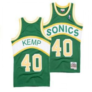 68642c08a0599_1 Men's Oklahoma City Thunder #40 Shawn Kemp Green Throwback SuperSonics Stitched Jersey