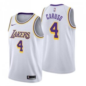 68642c27b8931_1 Men's Los Angeles Lakers #4 Alex Caruso White Stitched NBA Jersey