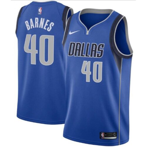 68642c66a5389_1 Men's Dallas Mavericks #40 Harrison Barnes Royal Icon Edition Swingman Stitched Jersey
