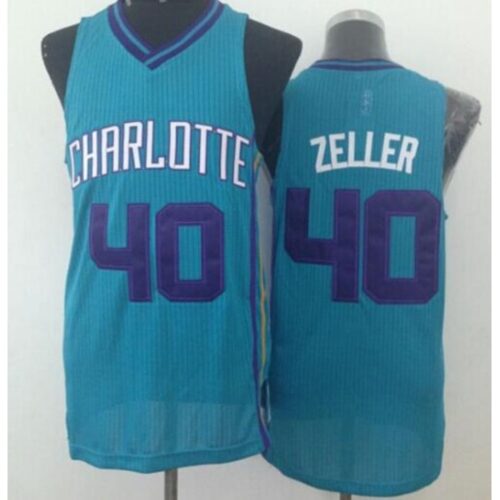 68642c70919c4_1 Revolution 30 Hornets #40 Cody Zeller Light Blue Stitched NBA Jersey