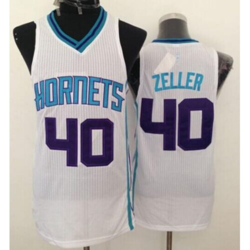 68642c778fca0_1 Revolution 30 Hornets #40 Cody Zeller White Stitched NBA Jersey