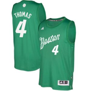 68642cf495d3b_1 Celtics #4 Isaiah Thomas Green 2016-2017 Christmas Day Stitched NBA Jersey