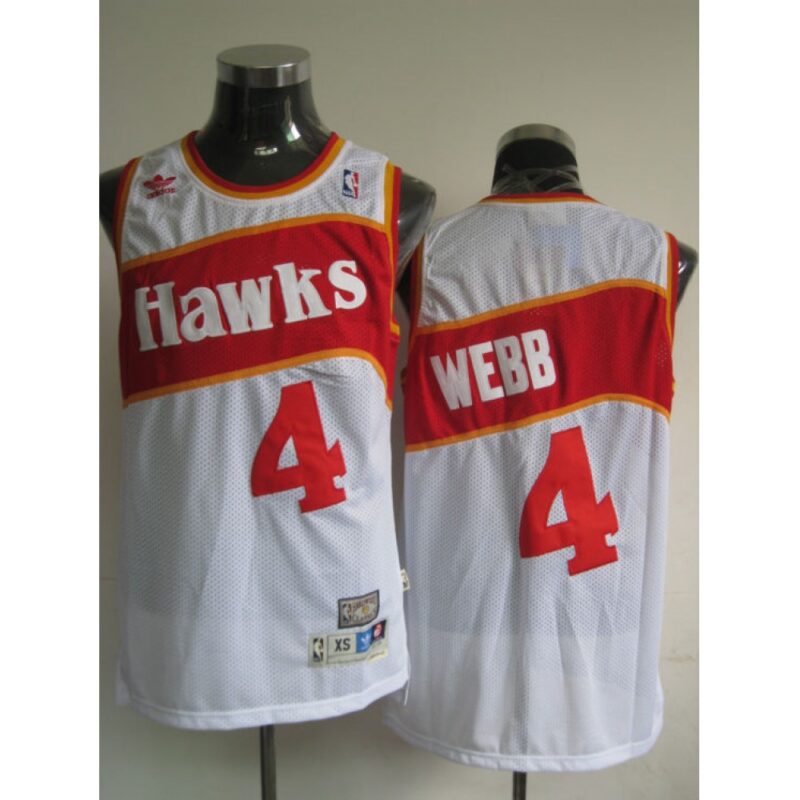 68642d665bf4c_1 Hawks #4 Spud Webb White Stitched Throwback NBA Jersey
