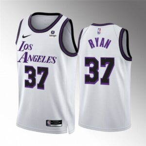 68642da617317_1 Men's Los Angeles Lakers #37 Matt Ryan White City Edition Stitched Basketball Jersey