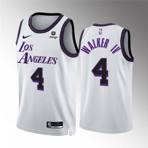 68642dc104df0_1 Men's Los Angeles Lakers #4 Walker IV White City Edition Stitched Basketball Jersey