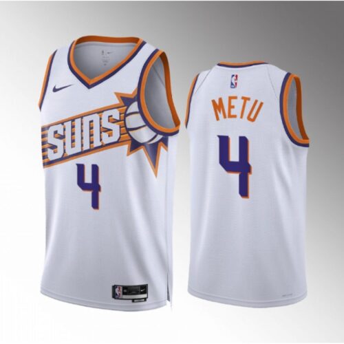 68642e23192f6_1 Men's Phoenix Suns #4 Chimezie Metu White Association Edition Stitched Basketball Jersey