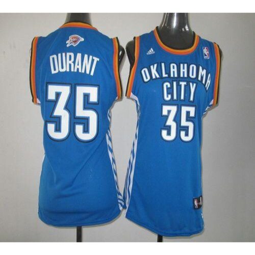 68642ec4948c9_1 Thunder #35 Kevin Durant Blue Women's Road Stitched NBA Jersey