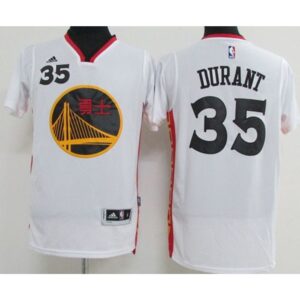 68642ee9b39ff_1 Warriors #35 Kevin Durant White 2017 Chinese New Year Stitched NBA Jersey