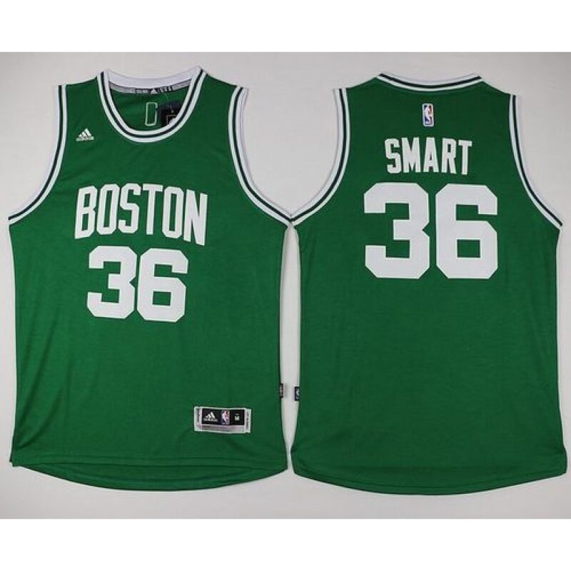 68642f17116c8_1 Revolution 30 Celtics #36 Marcus Smart Green Stitched NBA Jersey