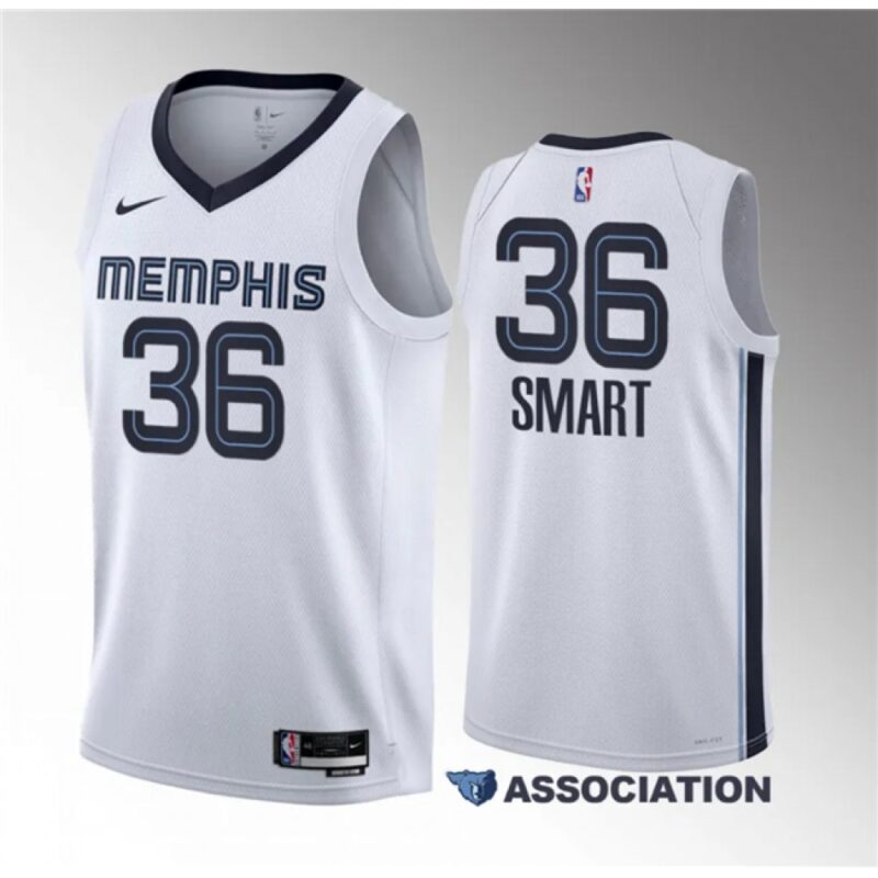 68642f38327a4_1 Men's Memphis Grizzlies #36 Marcus Smart White Association Edition Stitched Basketball Jersey
