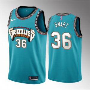68642f463aec9_1 Men's Memphis Grizzlies #36 Marcus Smart Teal Classic Edition Stitched Basketball Jersey
