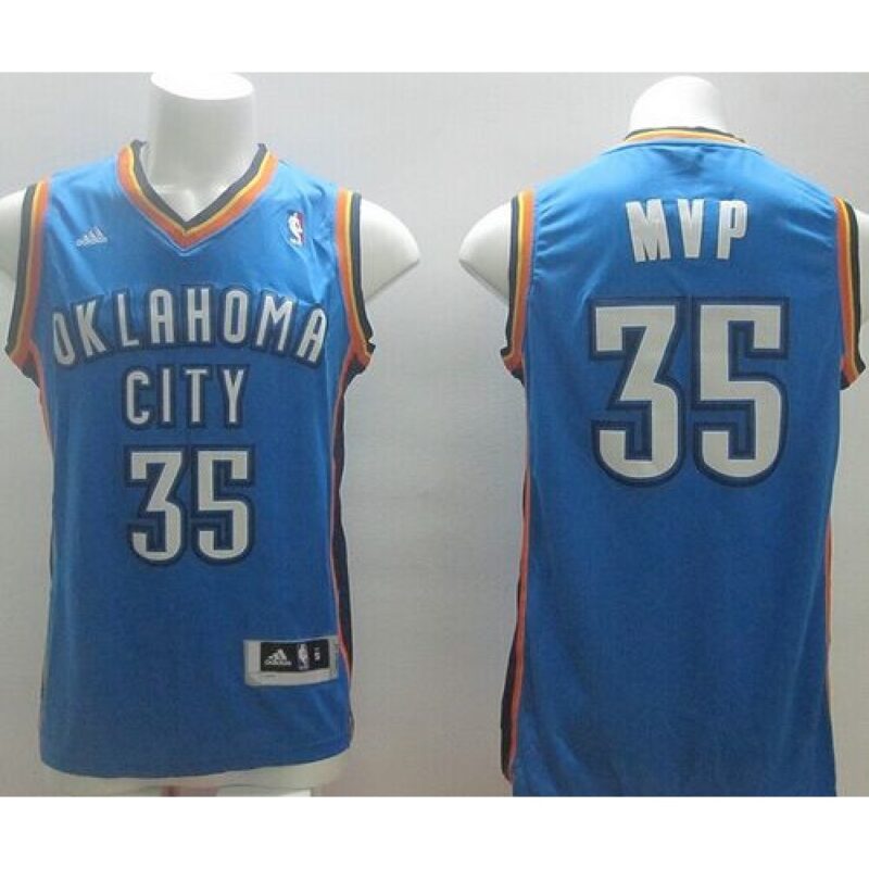 68642fb1630bd_1 Thunder #35 Kevin Durant Blue MVP Stitched NBA Jersey