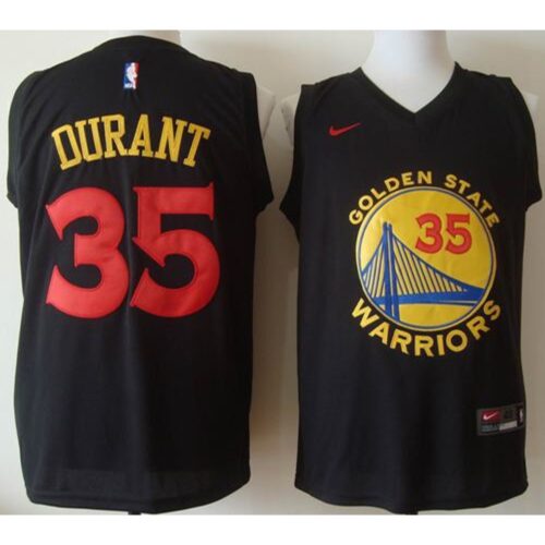 68642fc67bde3_1 Warriors #35 Kevin Durant Black New Fashion Stitched NBA Jersey