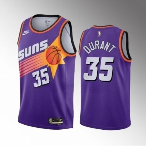 68642ff661d6d_1 Men's Phoenix Suns #35 Kevin Durant Purple Classic Edition Stitched Basketball Jersey