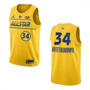 686430b288e26_1 Men's 2021 All-Star Bucks #34 Giannis Antetokounmpo Yellow Stitched NBA Jersey