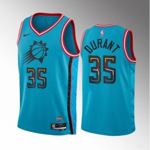 686430c93f7da_1 Men's Phoenix Suns #35 Kevin Durant Blue 2022/23 City Edition Stitched Basketball Jersey