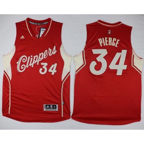 686430ef273a0_1 Clippers #34 Paul Pierce Red 2015-2016 Christmas Day Stitched NBA Jersey