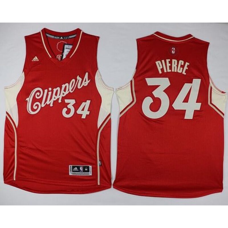 686430ef273a0_1 Clippers #34 Paul Pierce Red 2015-2016 Christmas Day Stitched NBA Jersey