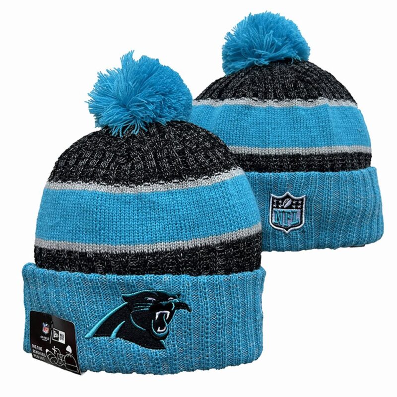 68643130b23a3_1 Carolina Panthers Beanies Knit Hat