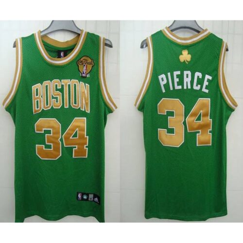 6864313dab7ed_1 Celtics #34 Paul Pierce Stitched Green Gold Number Final Patch NBA Jersey