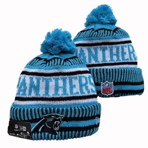 6864314546615_1 Carolina Panthers Beanies Knit Hat