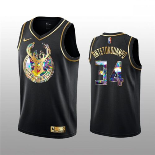 68643163aae3f_1 Men's Milwaukee Bucks #34 Giannis Antetokounmpo 2021/22 Black Golden Edition 75th Anniversary Diamond Logo Stitched Basketball Jersey