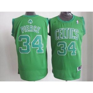 6864320d96c53_1 Celtics #34 Paul Pierce Green Big Color Fashion Stitched NBA Jersey