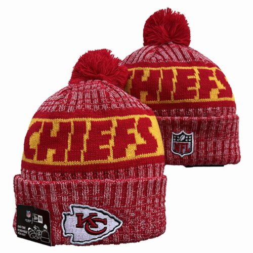 6864321187160_1 Kansas City Chiefs Beanies Knit Hat