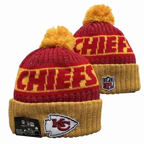 6864322bc3bd0_1 Kansas City Chiefs Beanies Knit Hat