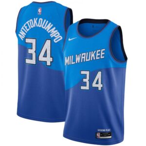 6864323cb5d71_1 Men's Milwaukee Bucks #34 Giannis Antetokounmpo Blue 2020/21 City Edition Stitched Swingman Jersey